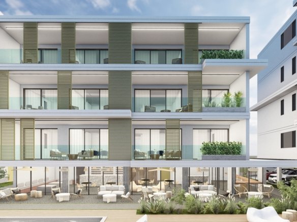 CGI's of Kato Paphos 2 bedroom apartments