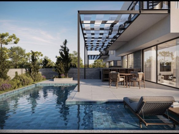 3 bedroom Luxury beach villa with a private pool in kissonerga