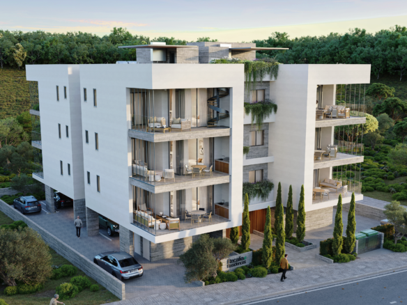Building of 2 bedroom apartment in geroskipou