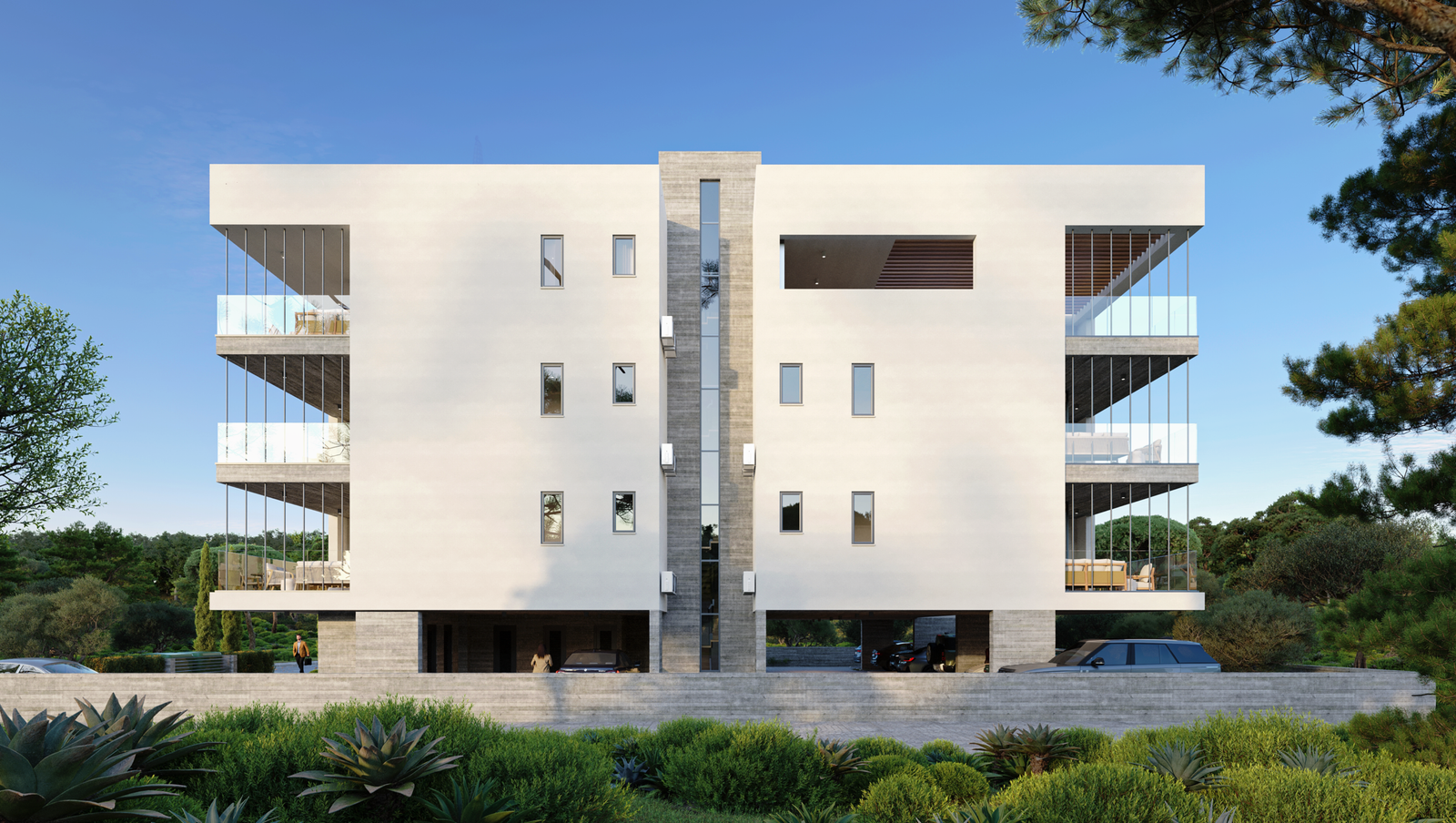 Building of 2 bedroom Apartment in geroskipou