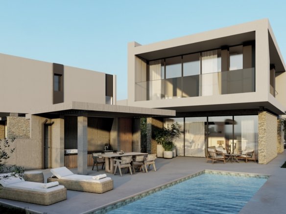 3 Bedroom luxury house in geroskipou