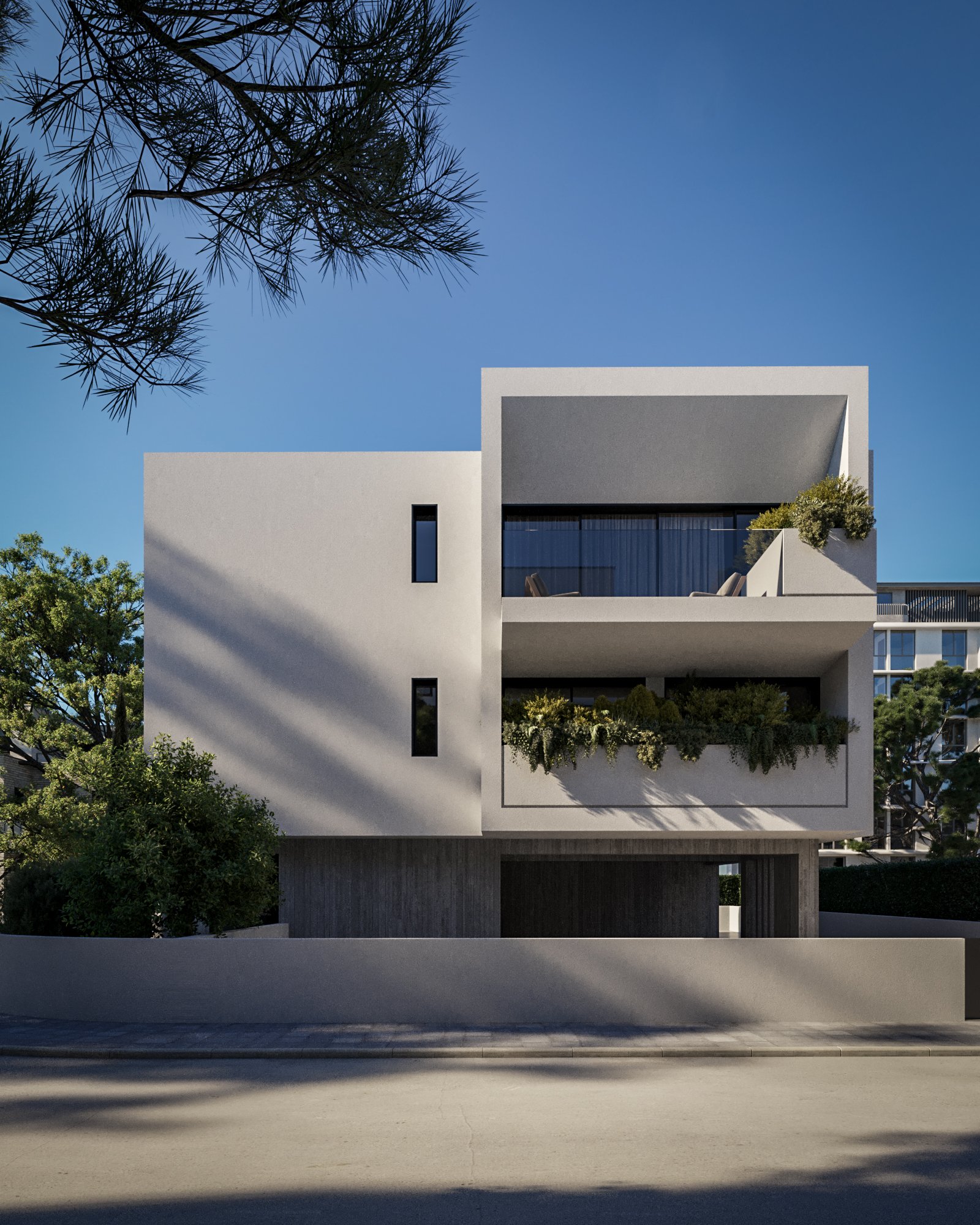 Building of 1 Bedroom Apartment in Kato Paphos apartment