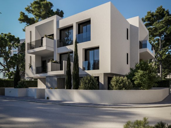Building of 1 Bedroom Apartment in Kato Paphos