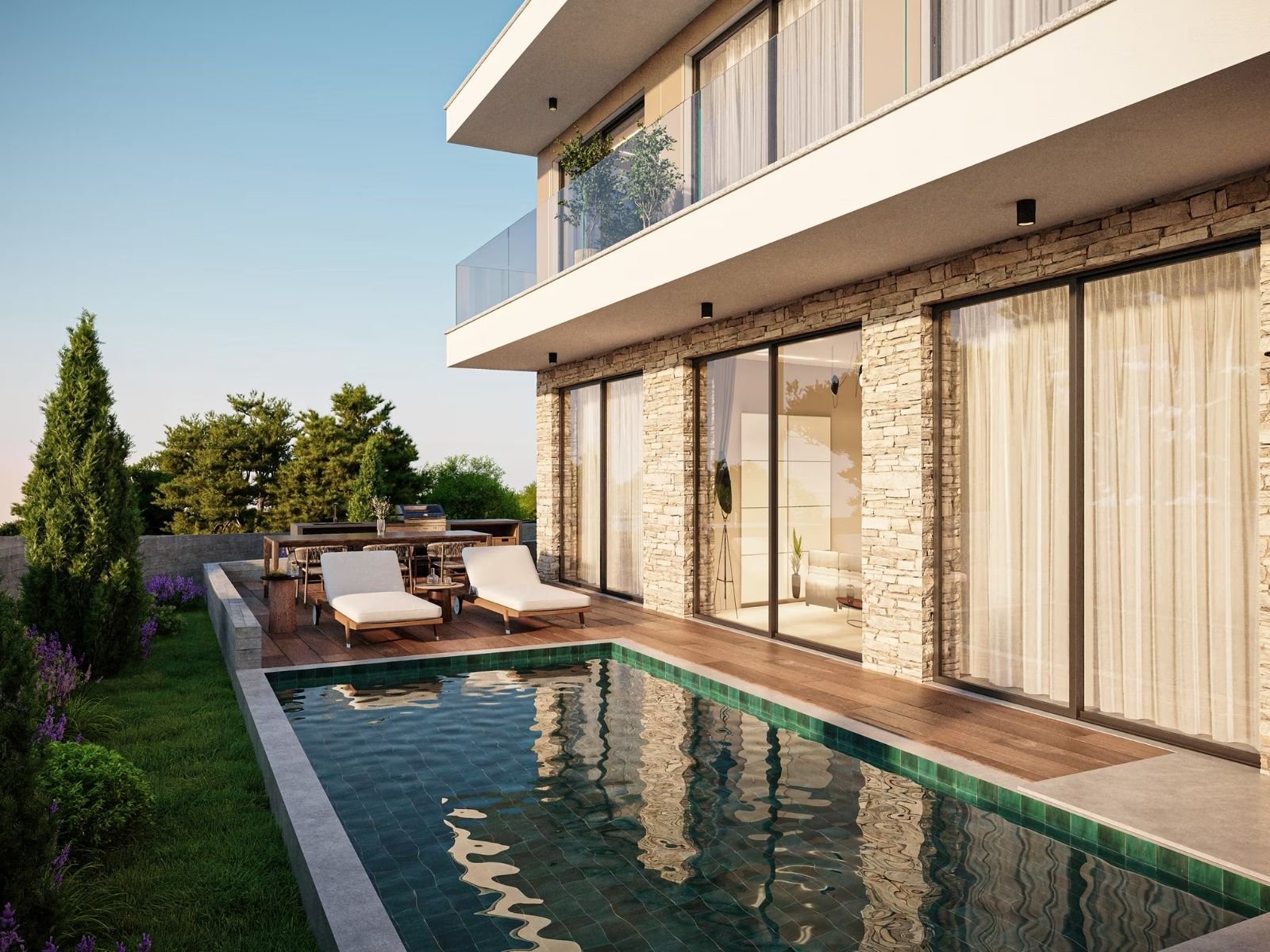 3 Bedroom Villa with a pool in Konia paphos