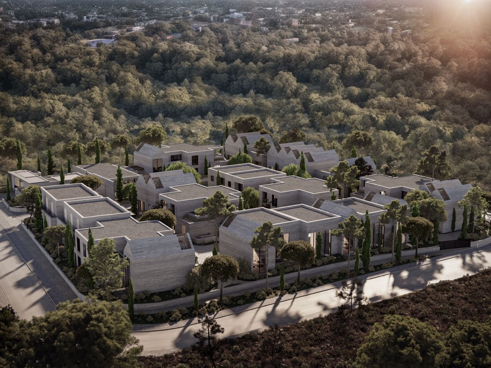 Building view of studio in kato paphos