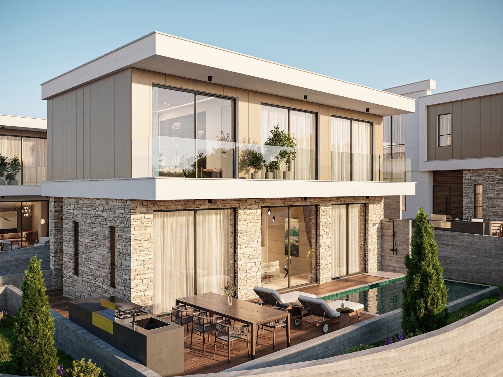 3 Bedroom Villa with a pool in Konia paphos