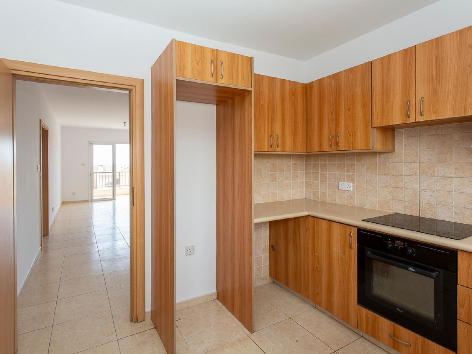 kitchen of 2 bedroom 1 bath in Mandria,paphos