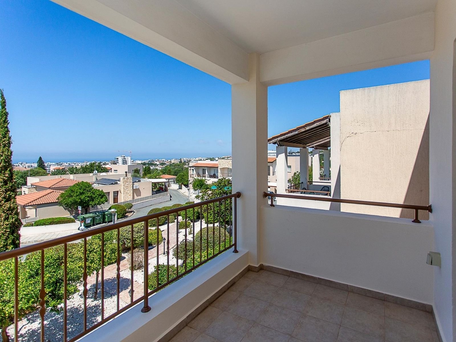 Balcony of 2 bedroom 2 bathroom apartment in Konia paphos Balcony of 2 bedroom 2 bathroom apartment in Konia paphos