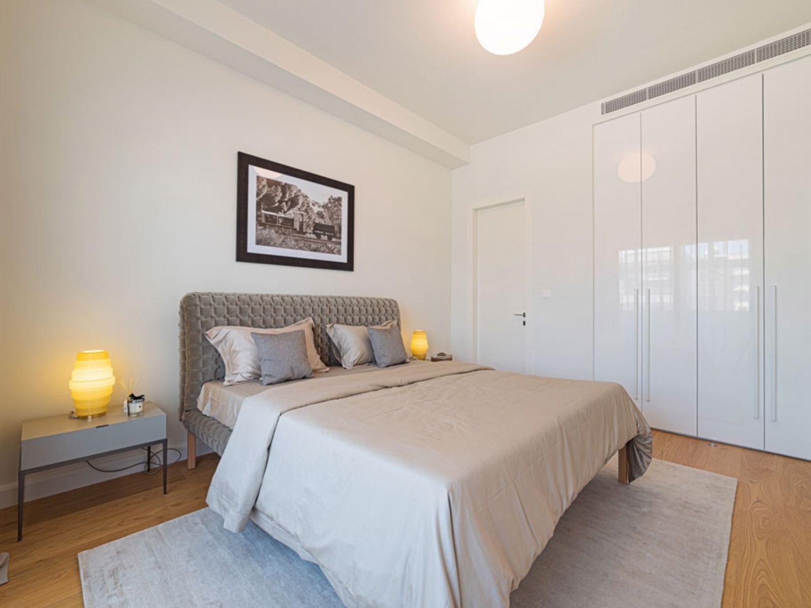 Bedroom of 3 bedroom Apartment in The city center of limassol Bedroom of 3 bedroom Apartment in The city center of limassol