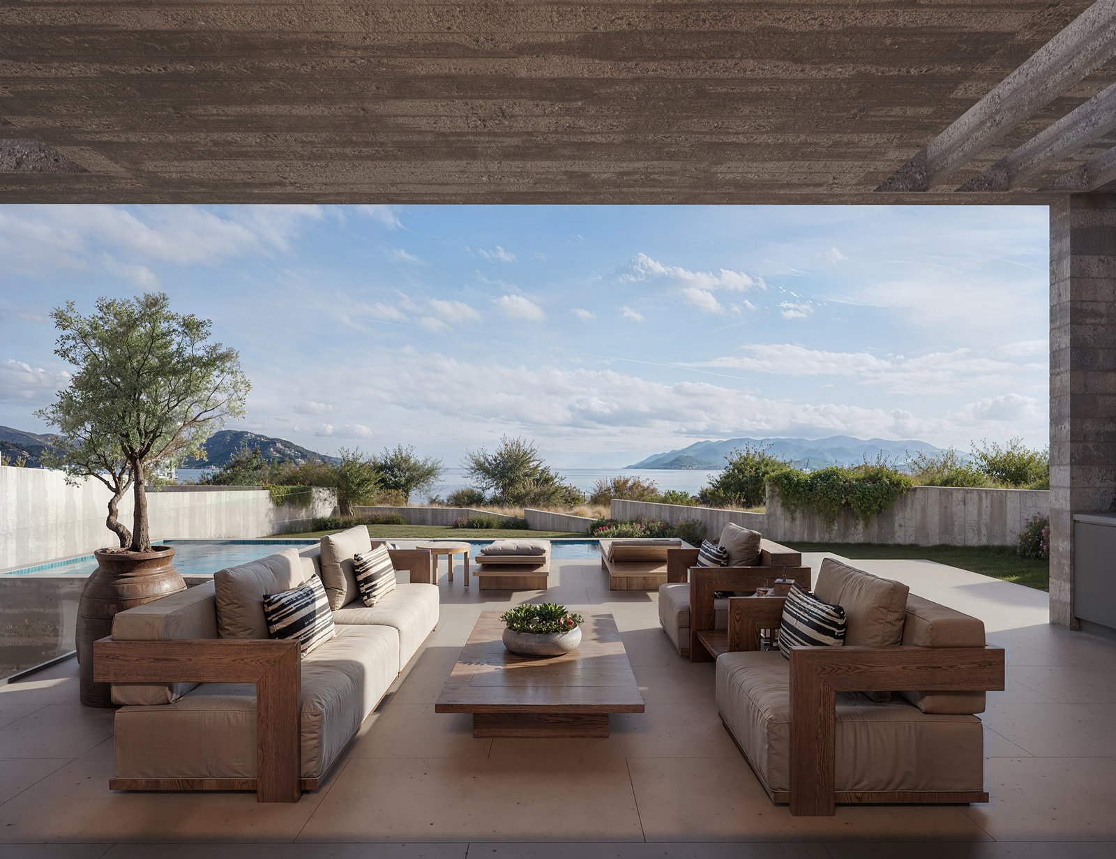 Luxury 4 bedroom Villas in st-george Peyia with sea views