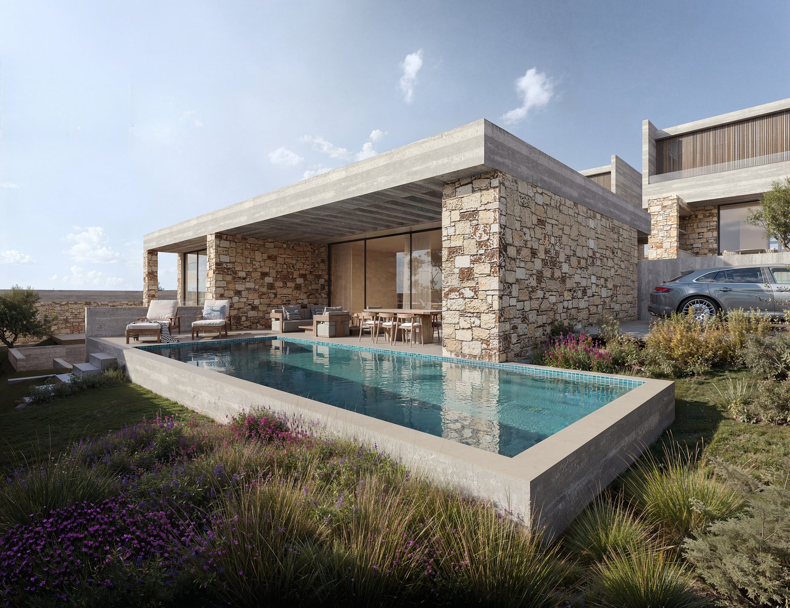 Luxury 4 bedroom Villas in st-george Peyia with sea views