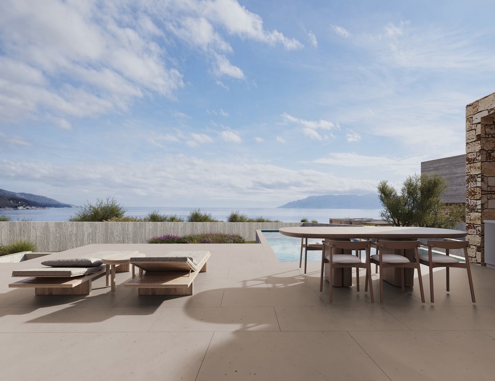 Luxury 4 bedroom Villas in st-george Peyia with sea views
