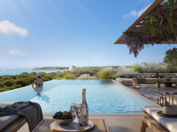 2 Bedroom Apartment in prestigious project in Livadia ,larnaca by the sea