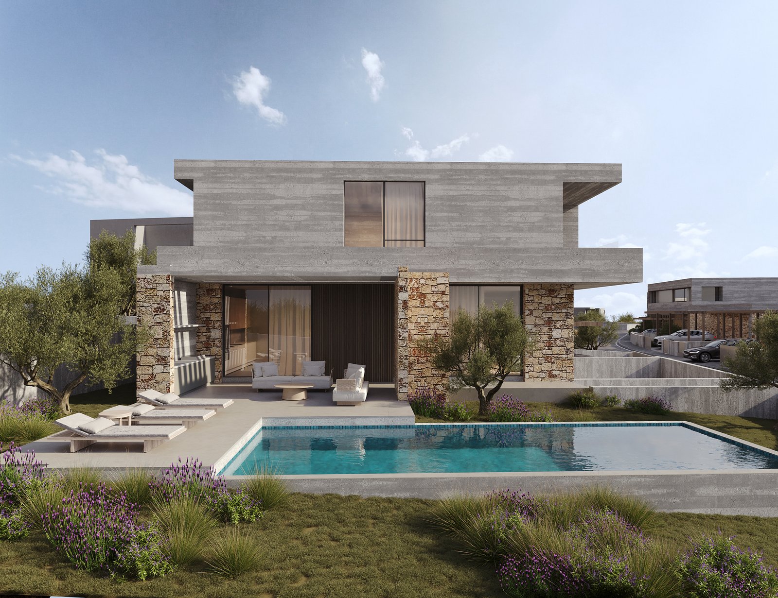 Luxury 4 bedroom Villas in st-george Peyia with sea views