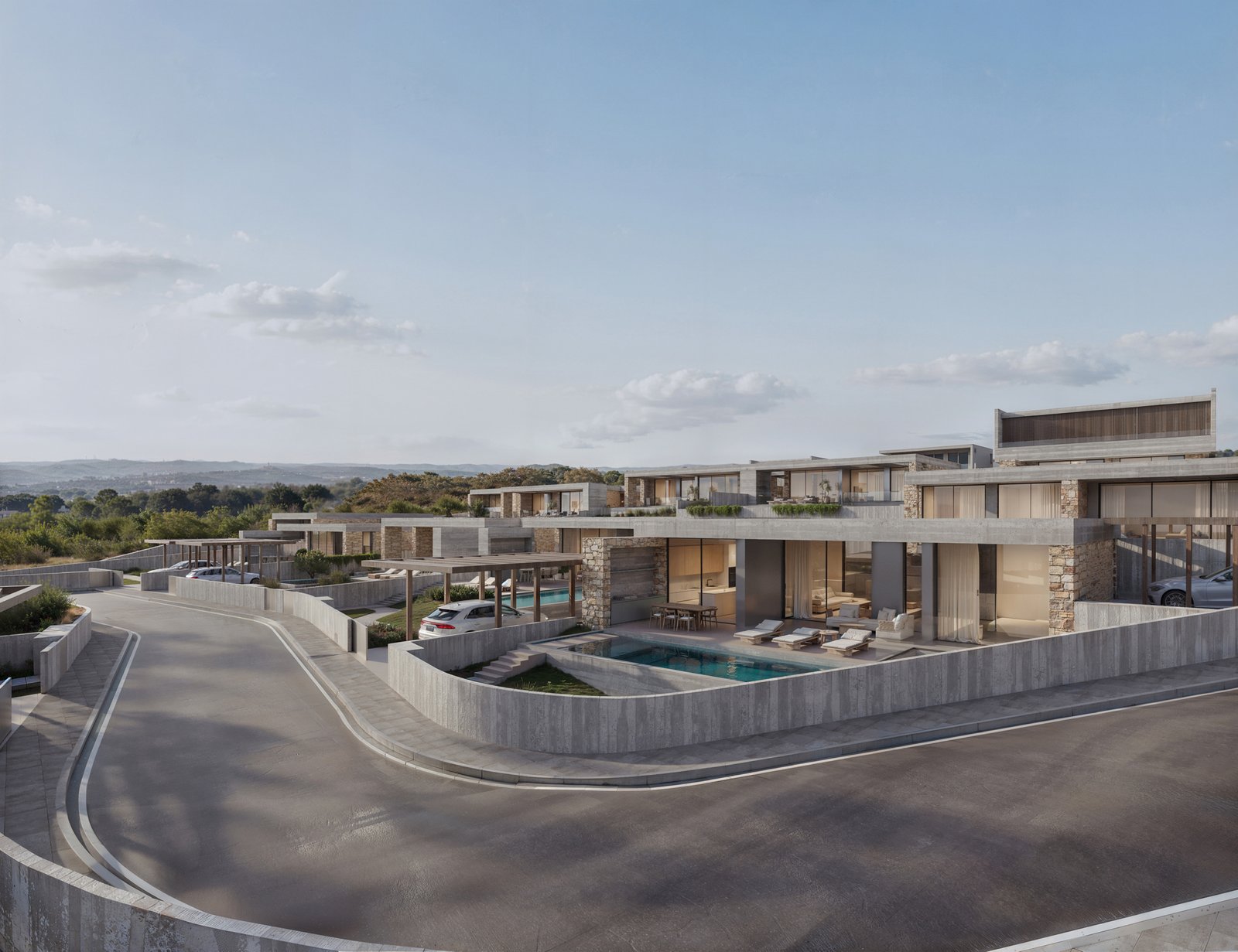 Luxury 4 bedroom Villas in st-george Peyia with sea views