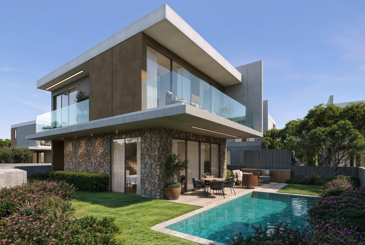 Brand new 3 Bedroom Villa Close to the golf course in Geroskipou