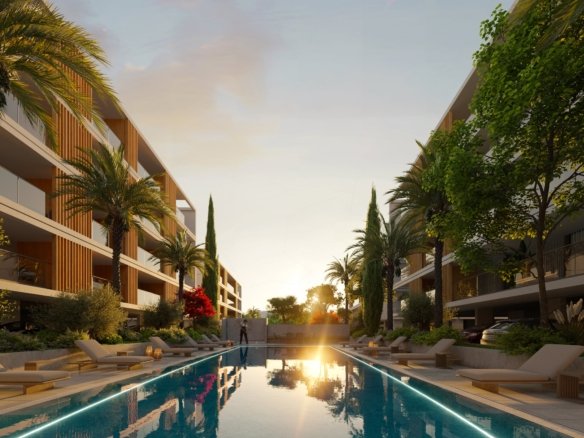 Brand new 2 Bedroom apartment close to the town and golf course in Geroskipou