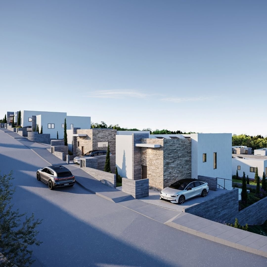 Project view on Peyia bungalow Project view on Peyia bungalow