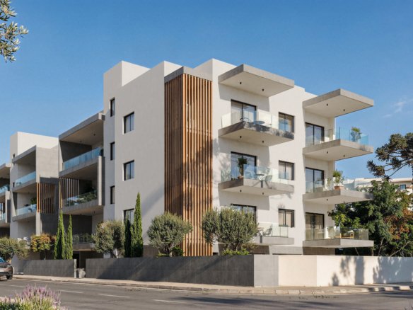 brand new 2 bedroom apartment in geroskipou