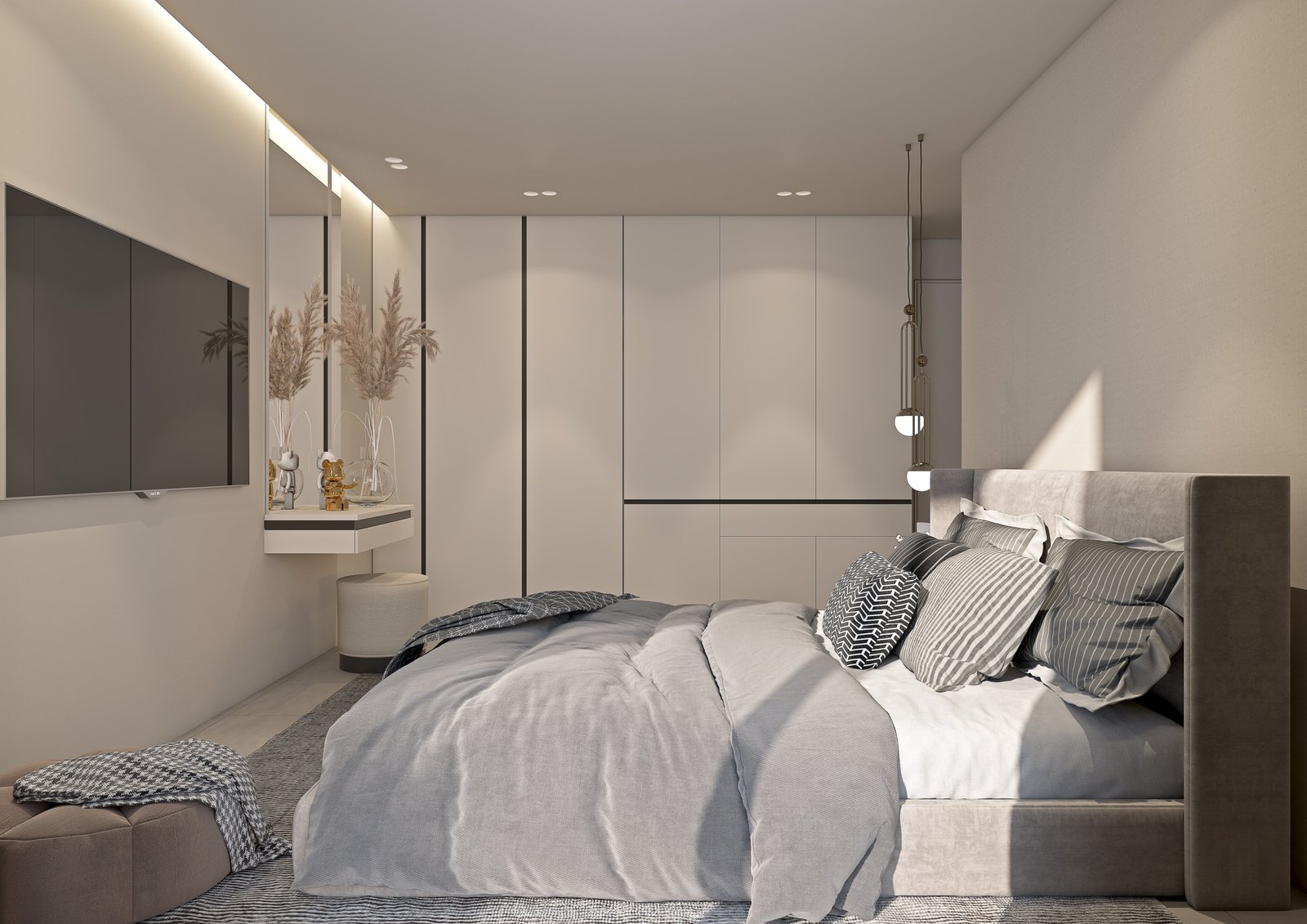 bedroom of of 2 bedroom Apartment in tombs of the kings , paphos