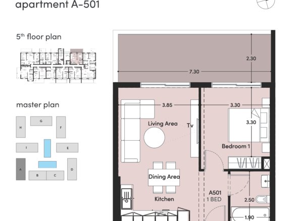 Apartment in Livadia