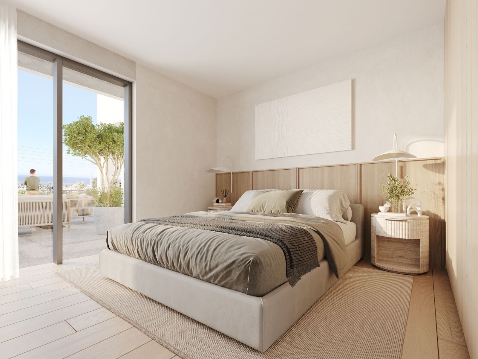 2-3 bedroom Seaview apartments in Kissonerga near the waterfront
