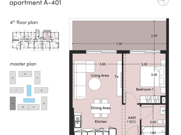 Apartment in Livadia