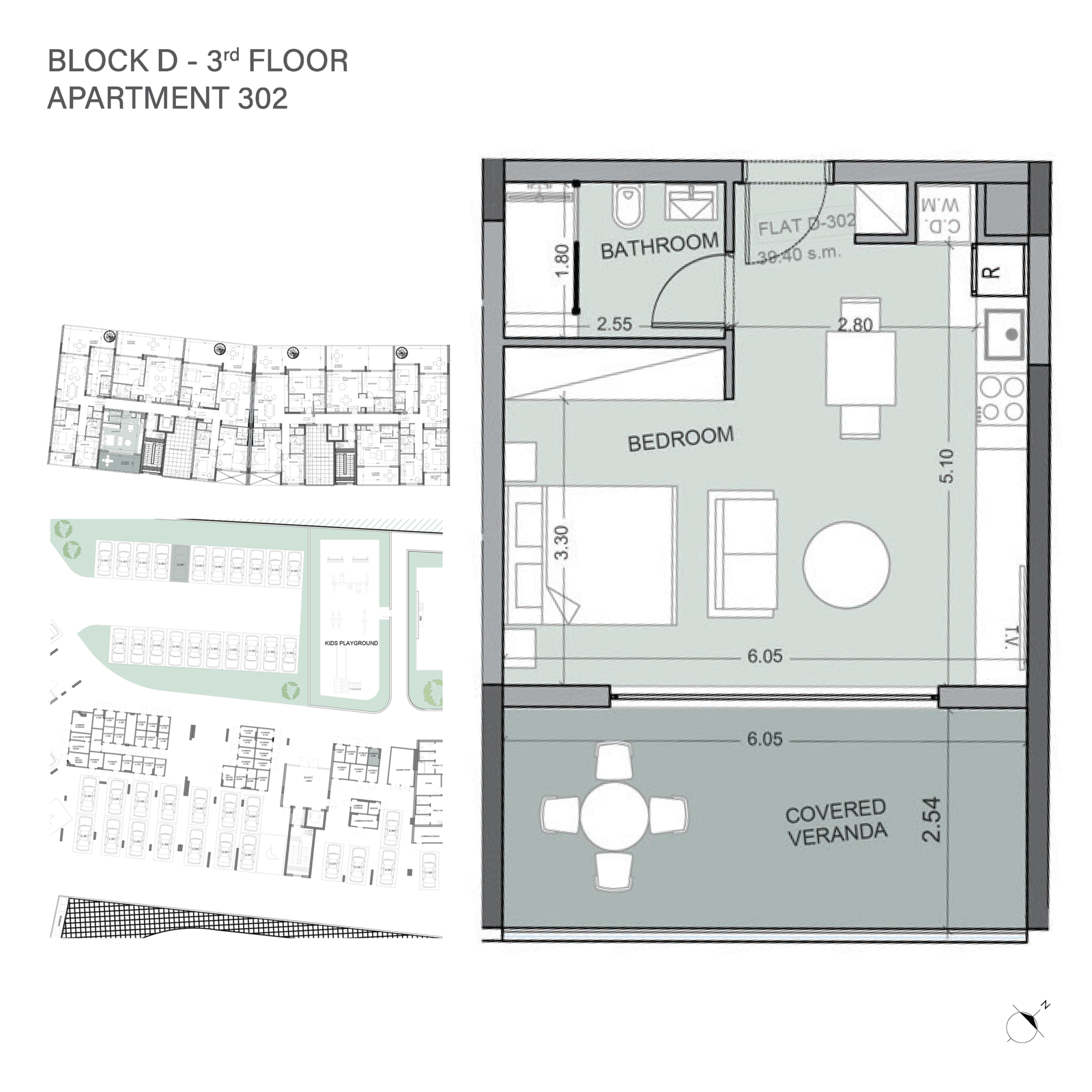 Studio in Kings Avenue