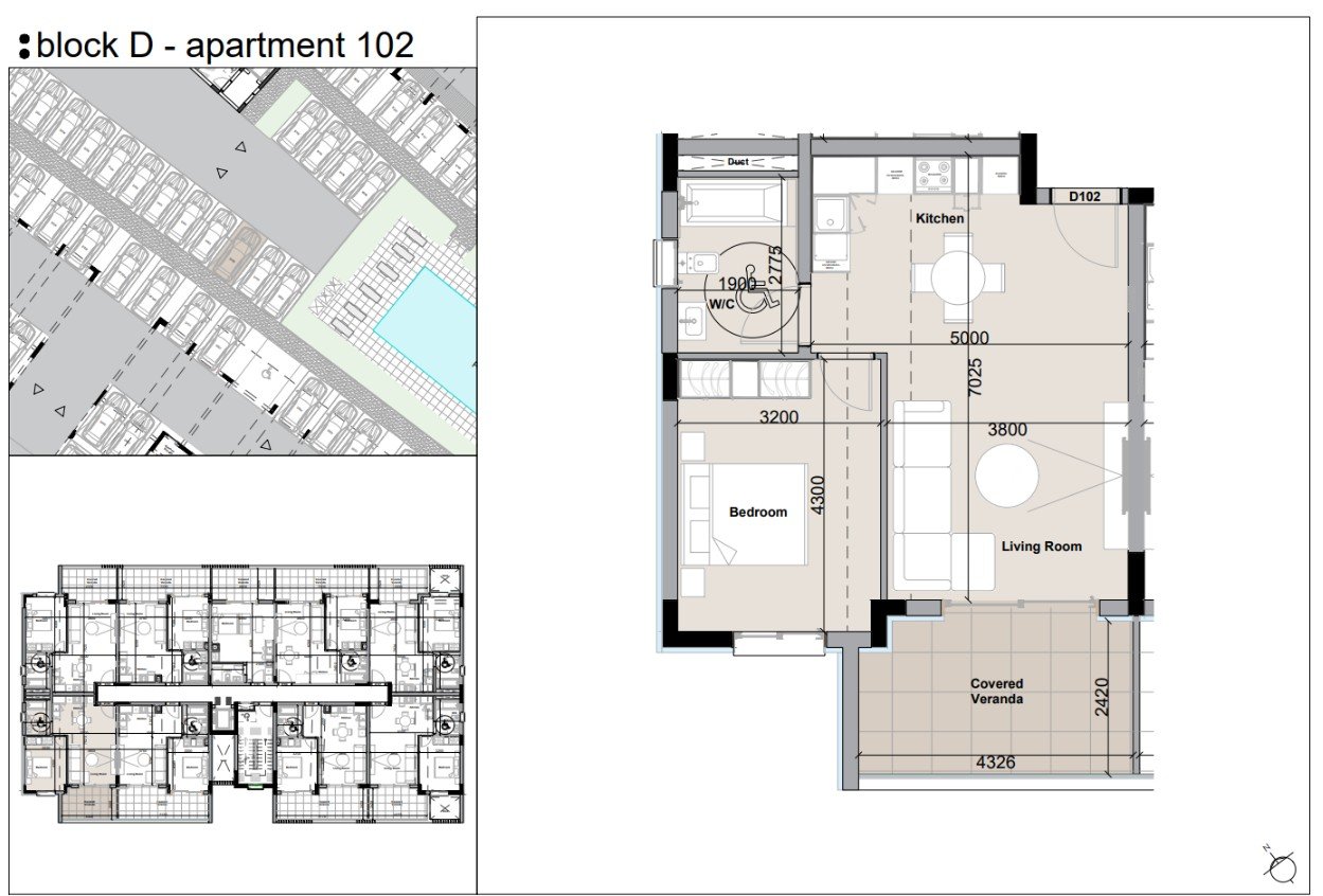 Apartment in Geroskipou