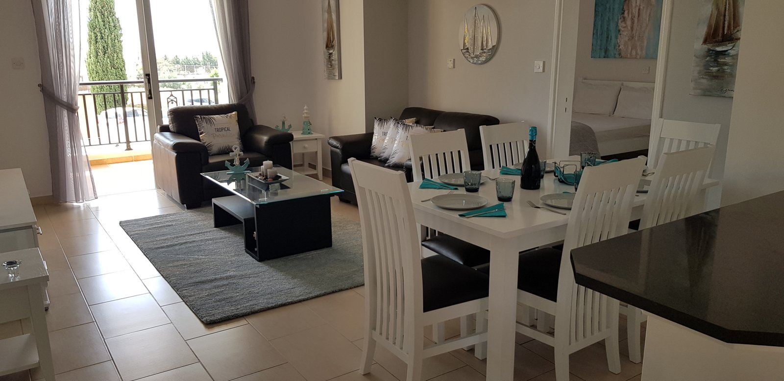 3 Bedroom Apartment on the first floor in Tombs of the kings Area, Paphos