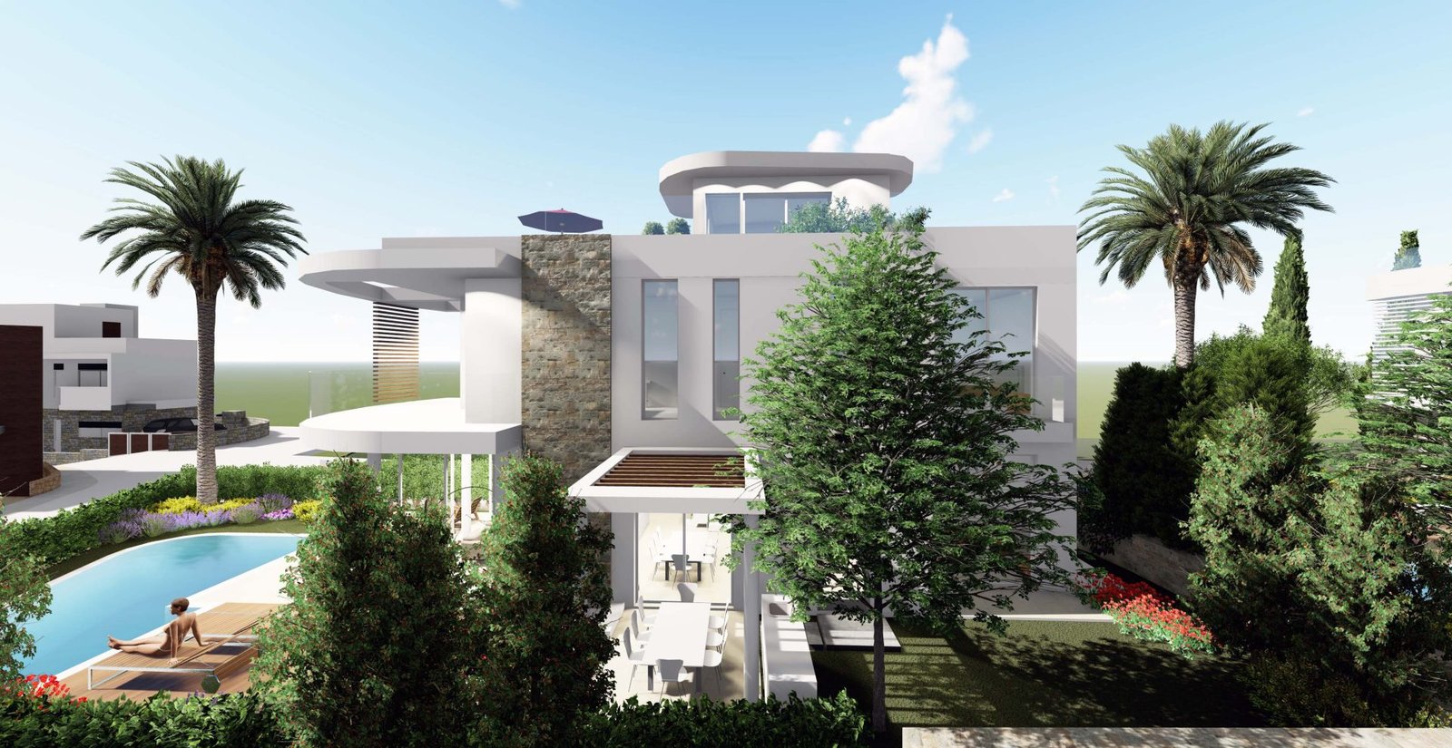 4 Bedroom Villa in Chloraka