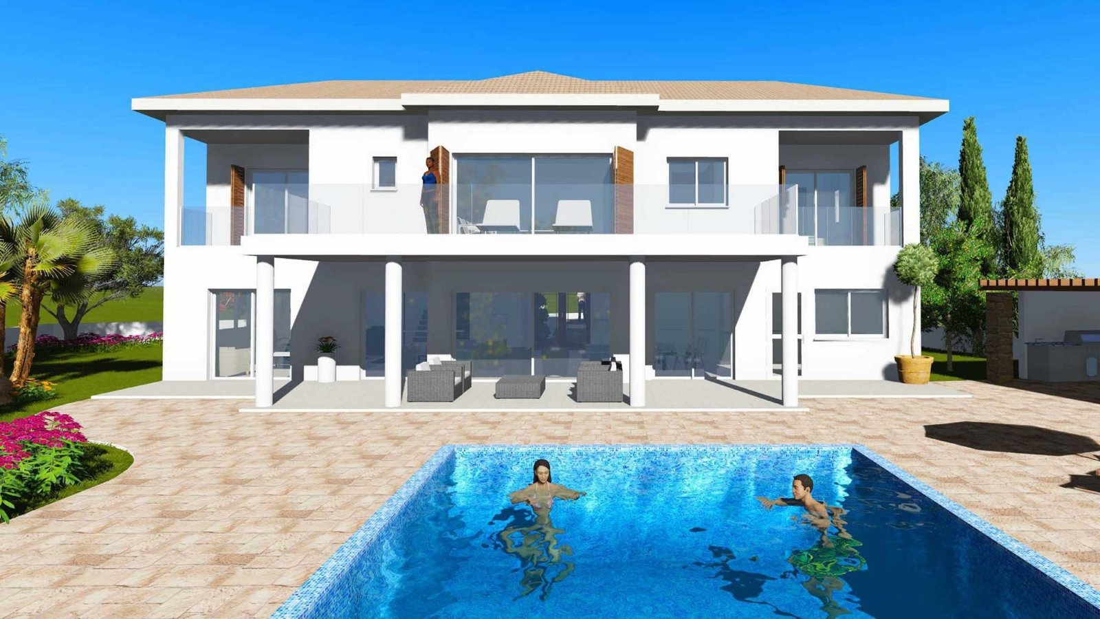 4 Bedroom Villa in Tsada