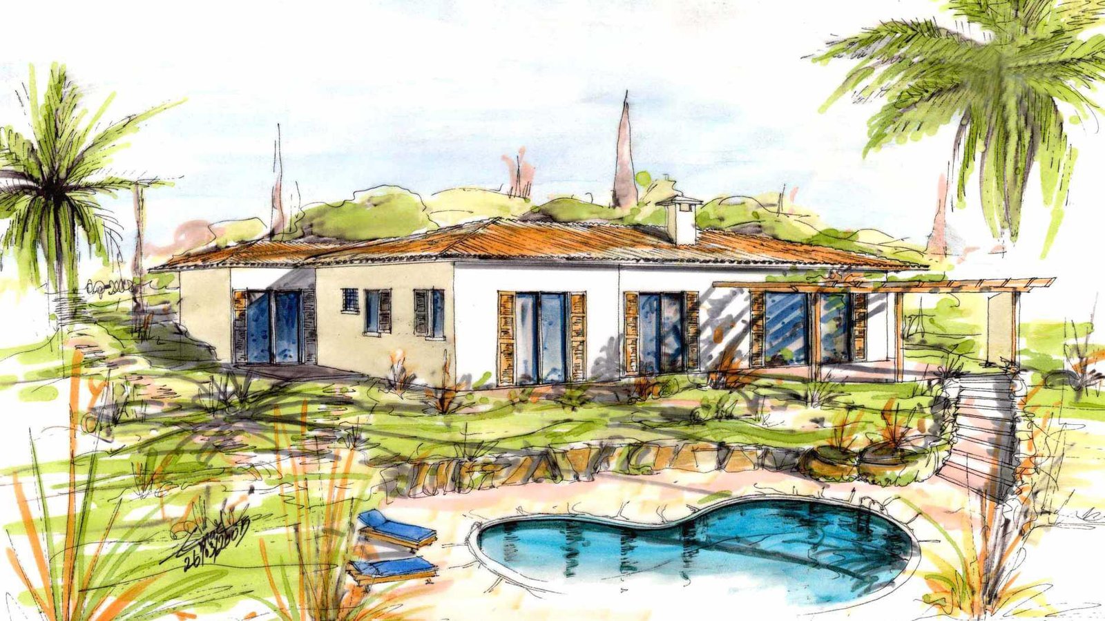 3 Bedroom Villa in Tsada