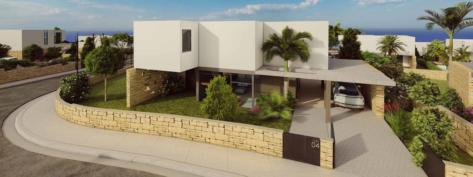 08__1131_4_Type-4B_Front 3 Bedroom Villa in Peyia
