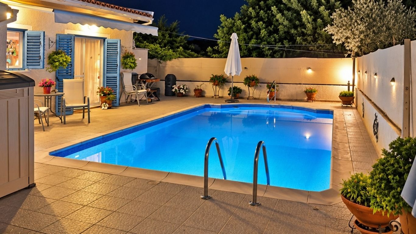 3 Bedroom Bungalow with a pool in Kissonerga, Paphos