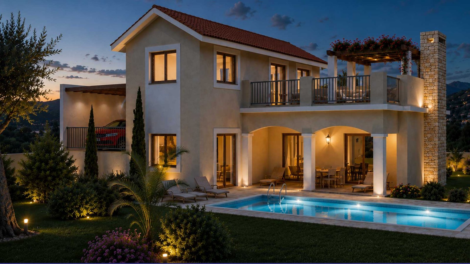AENEAS-Back-Option-C 3 Bedroom Villa in Limassol