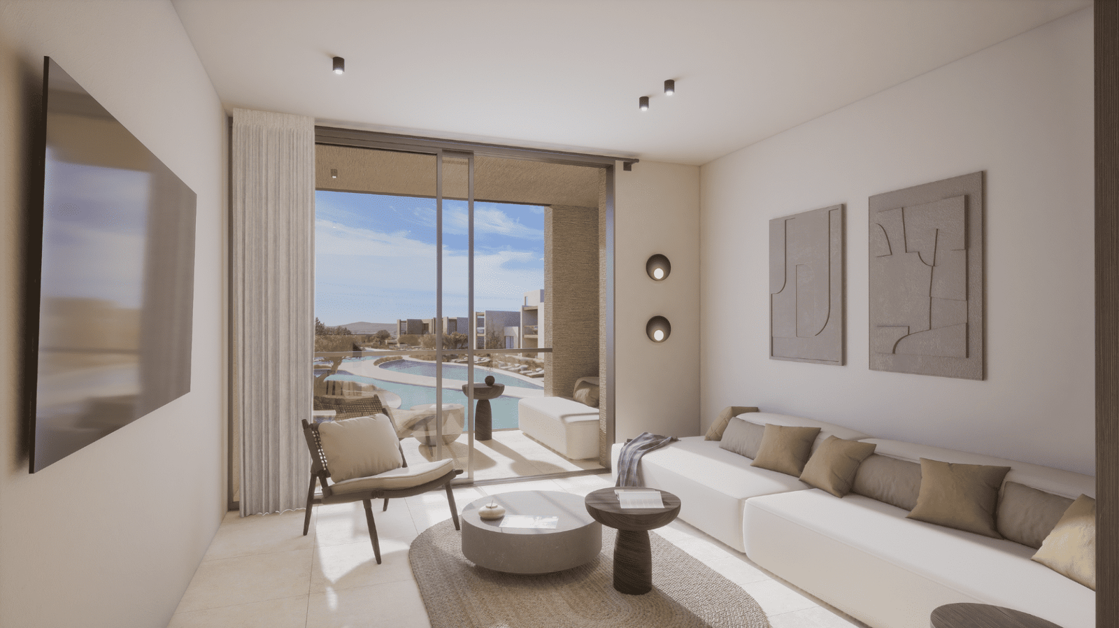 2 Bedroom Apartment in Tsada