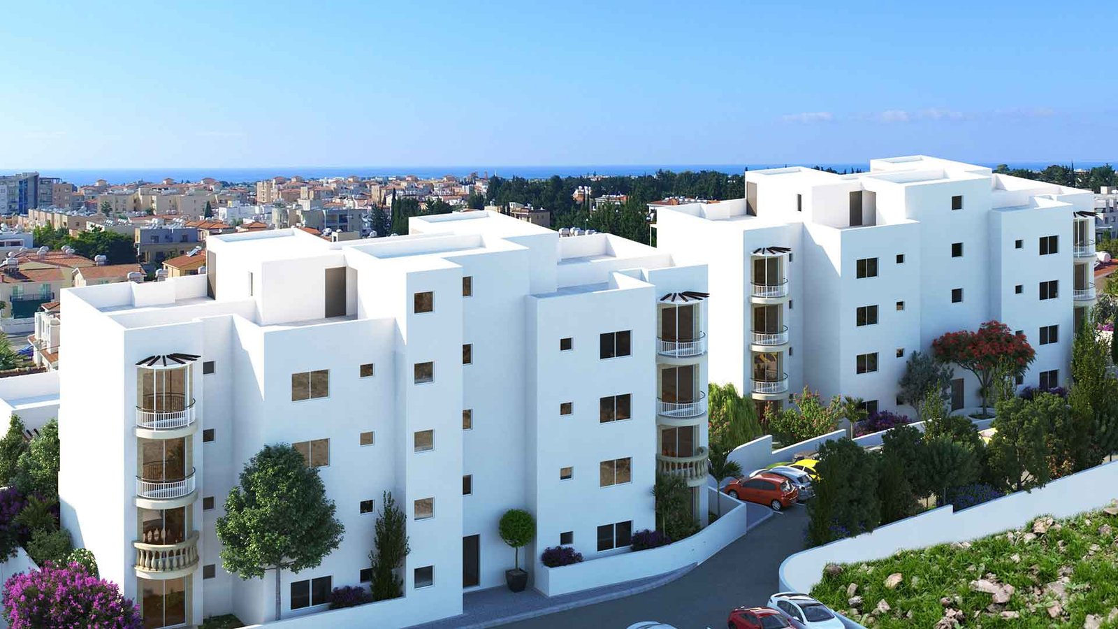 Block-2-Sea-View 3 Bedroom Apartment in Paphos