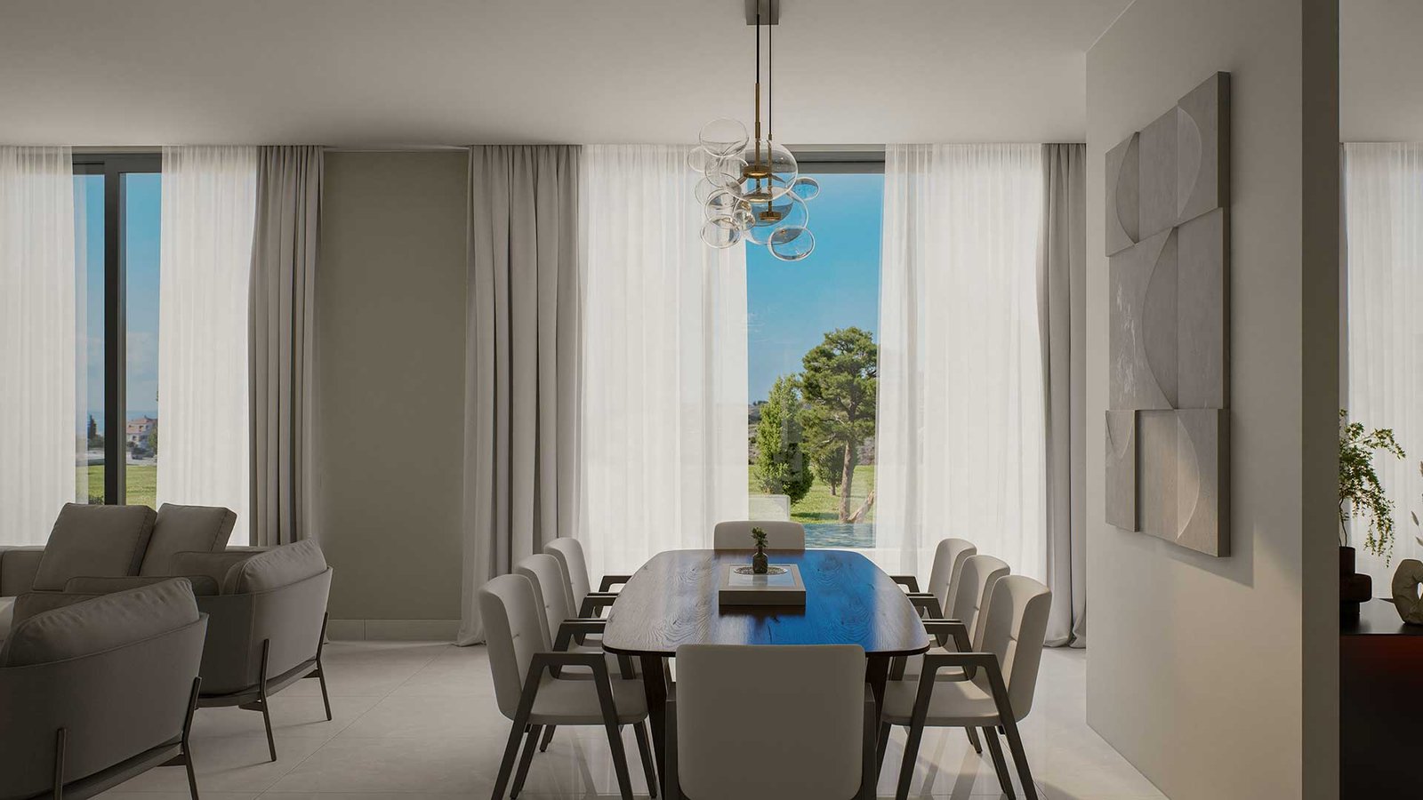 Dinning-Room 5 Bedroom Villa in Limassol