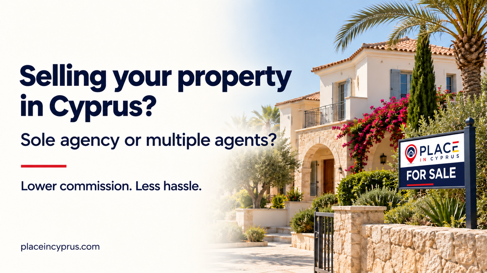 Sole agency in Cyprus