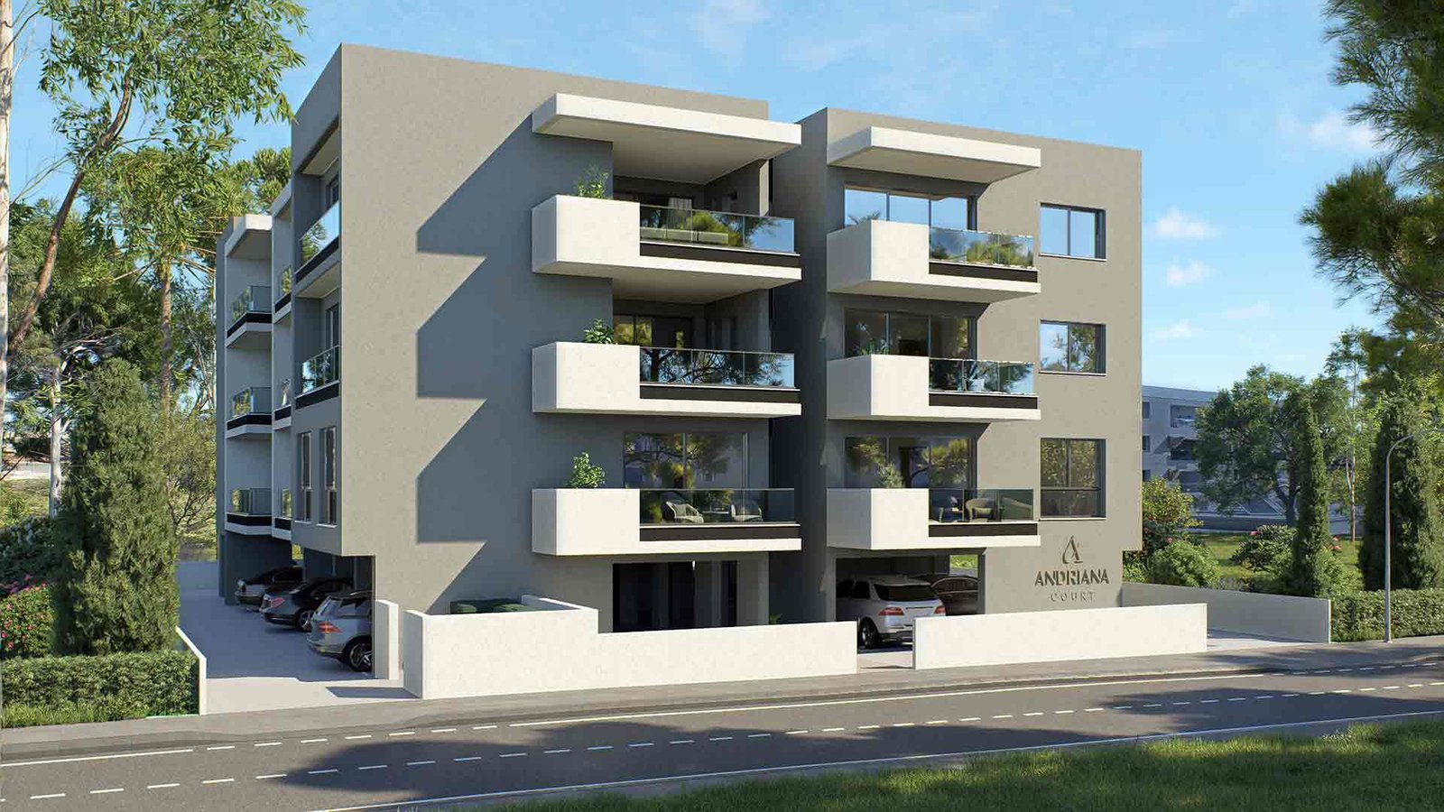 Front-2_7 3 Bedroom Apartment in Paphos