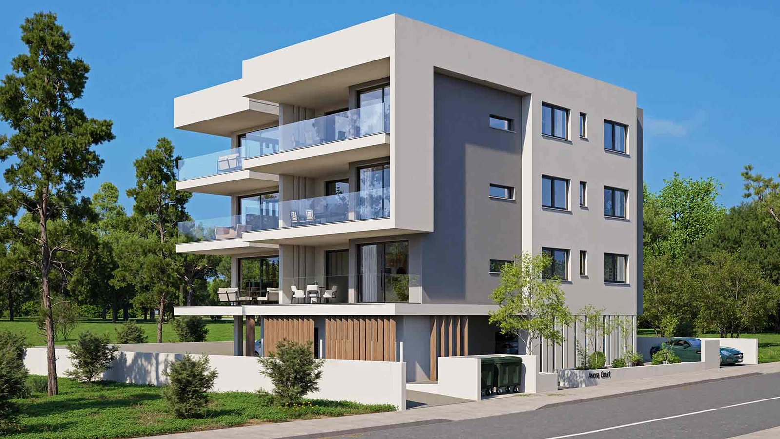 Front-L 3 Bedroom Apartment in Paphos
