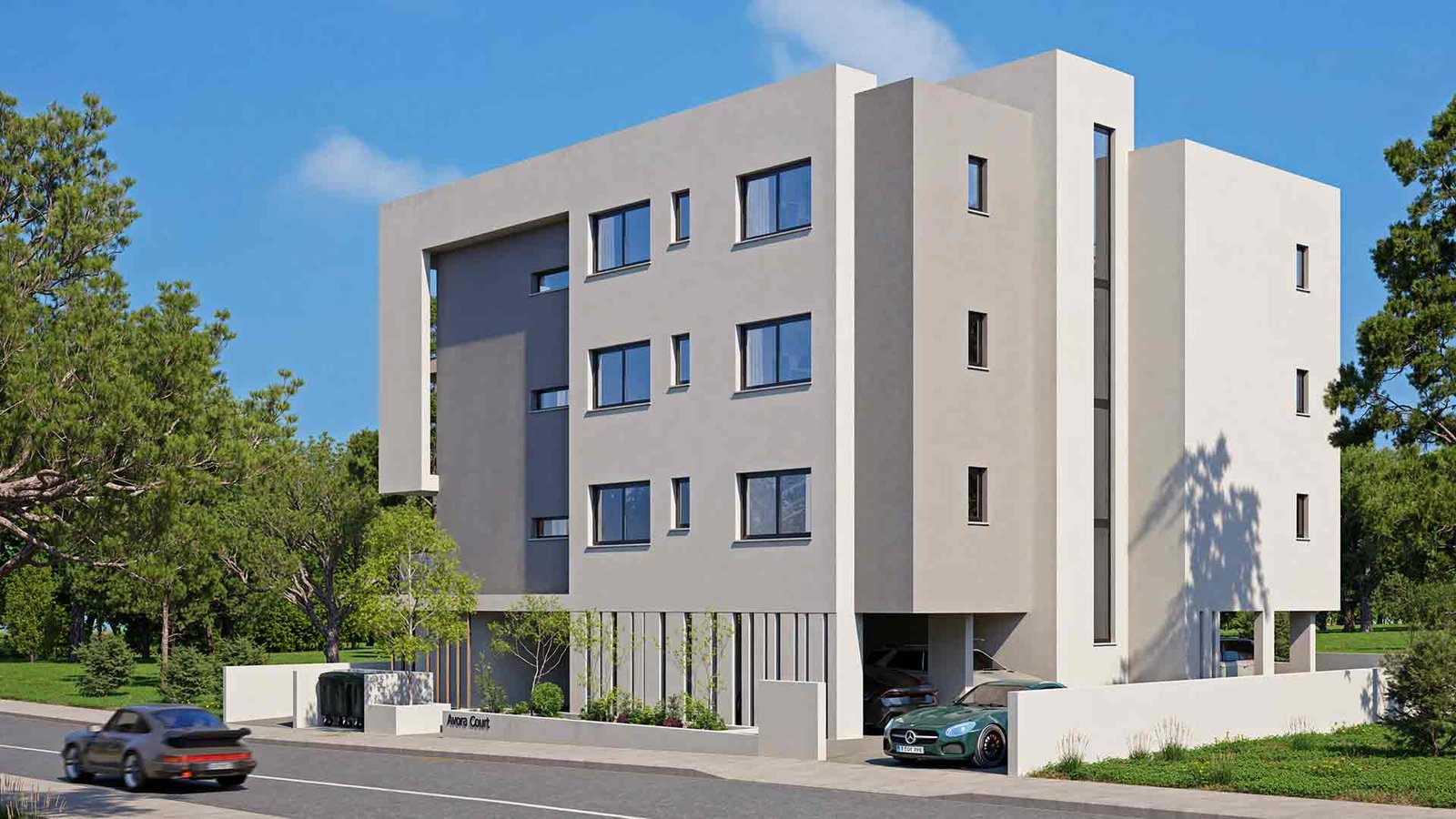 Front-R 3 Bedroom Apartment in Paphos