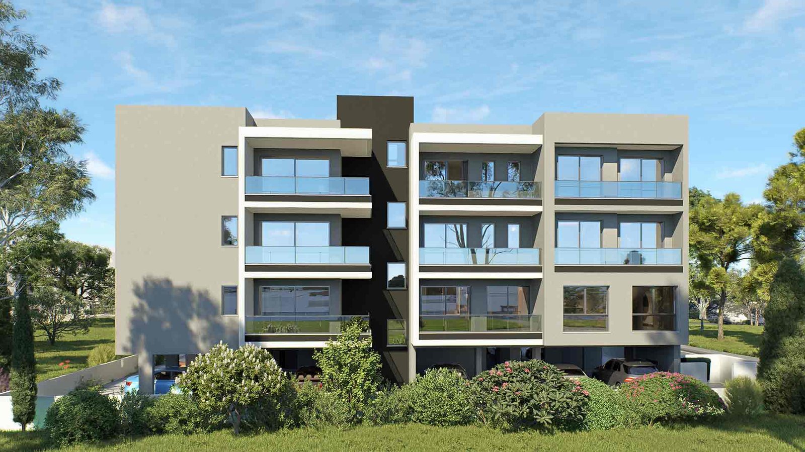 Left-Site_7 3 Bedroom Apartment in Paphos