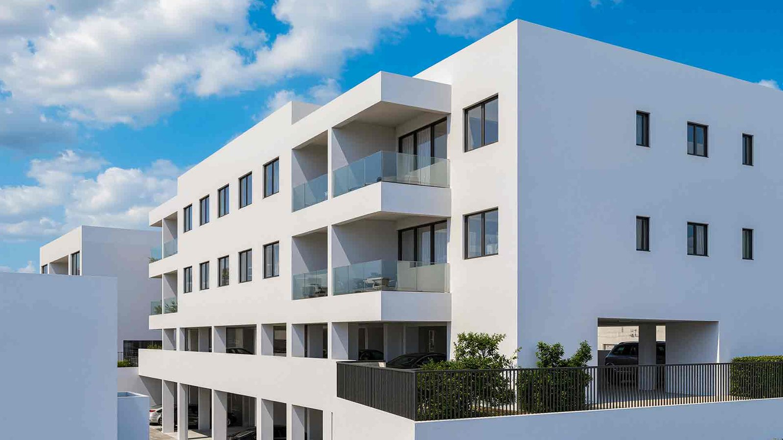 Melania-Gardens-D_Begonia-Block-1-Back 3 Bedroom Apartment in Paphos
