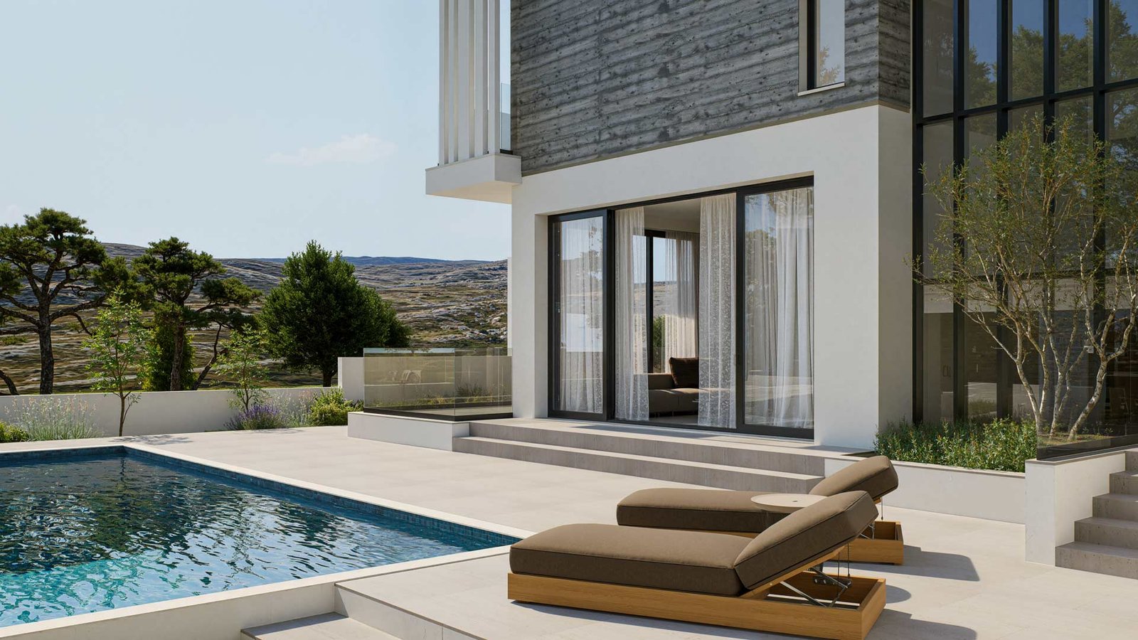 Pool-View-2 5 Bedroom Villa in Limassol