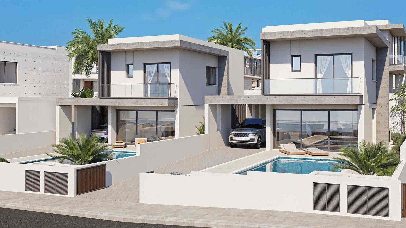 V02-V01 3 Bedroom Villa in Paphos