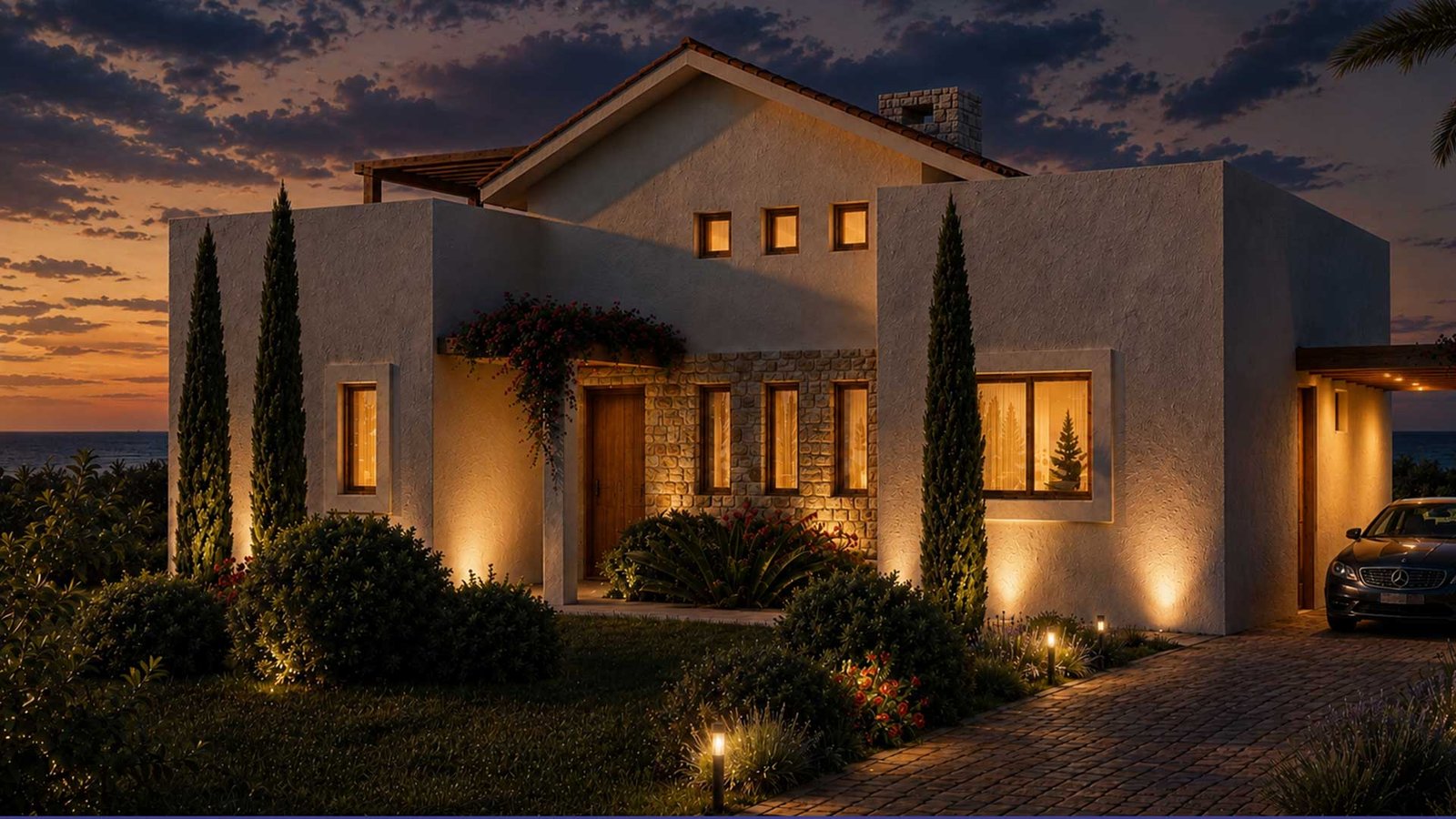 VILLA-TYPE-ADONIS-VILLA-Front-C 3 Bedroom Villa in Limassol